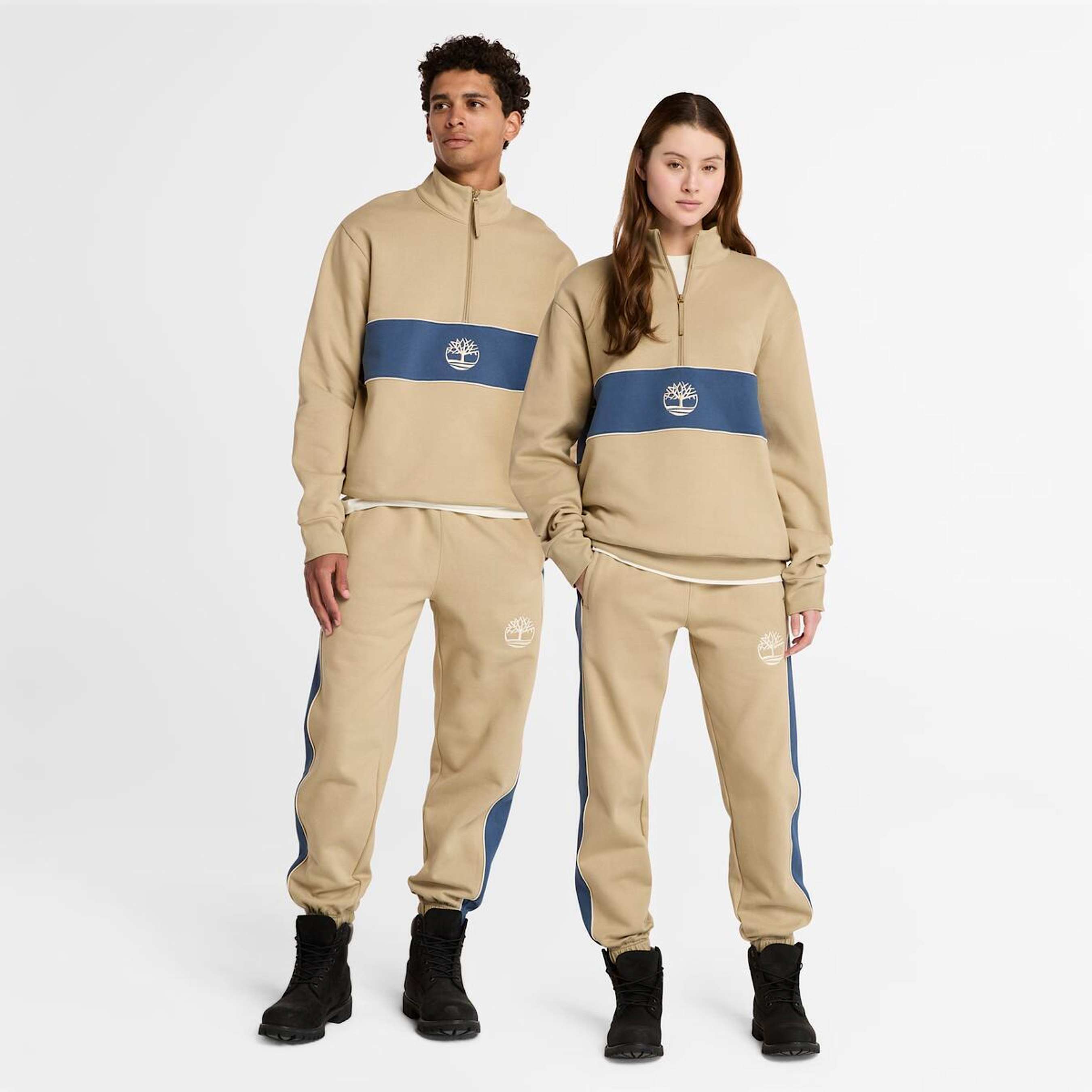 Cut-and-Sew Hoodie
