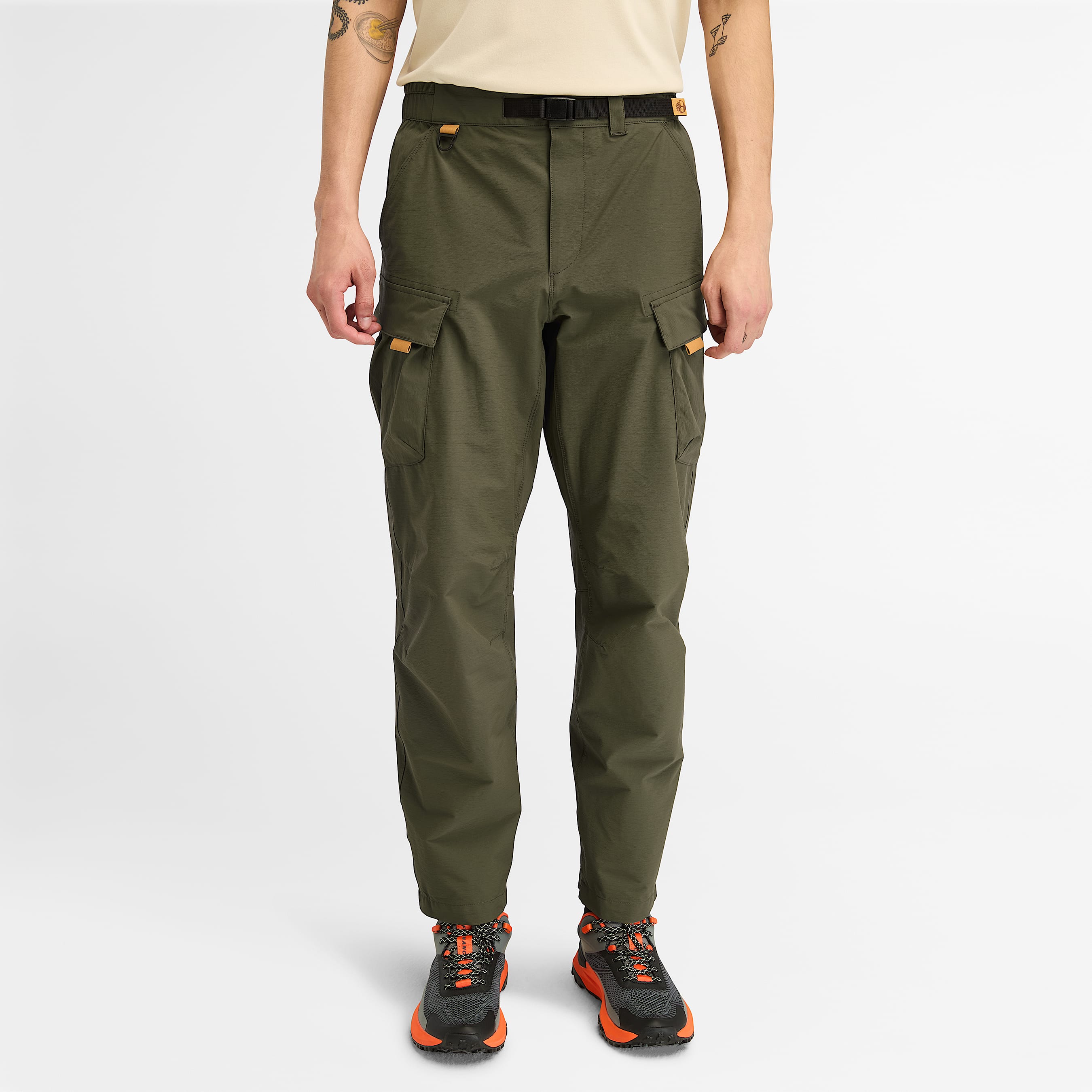 MHL Dropped Pocket Trouser Soft Cotton Drill Faded Ink