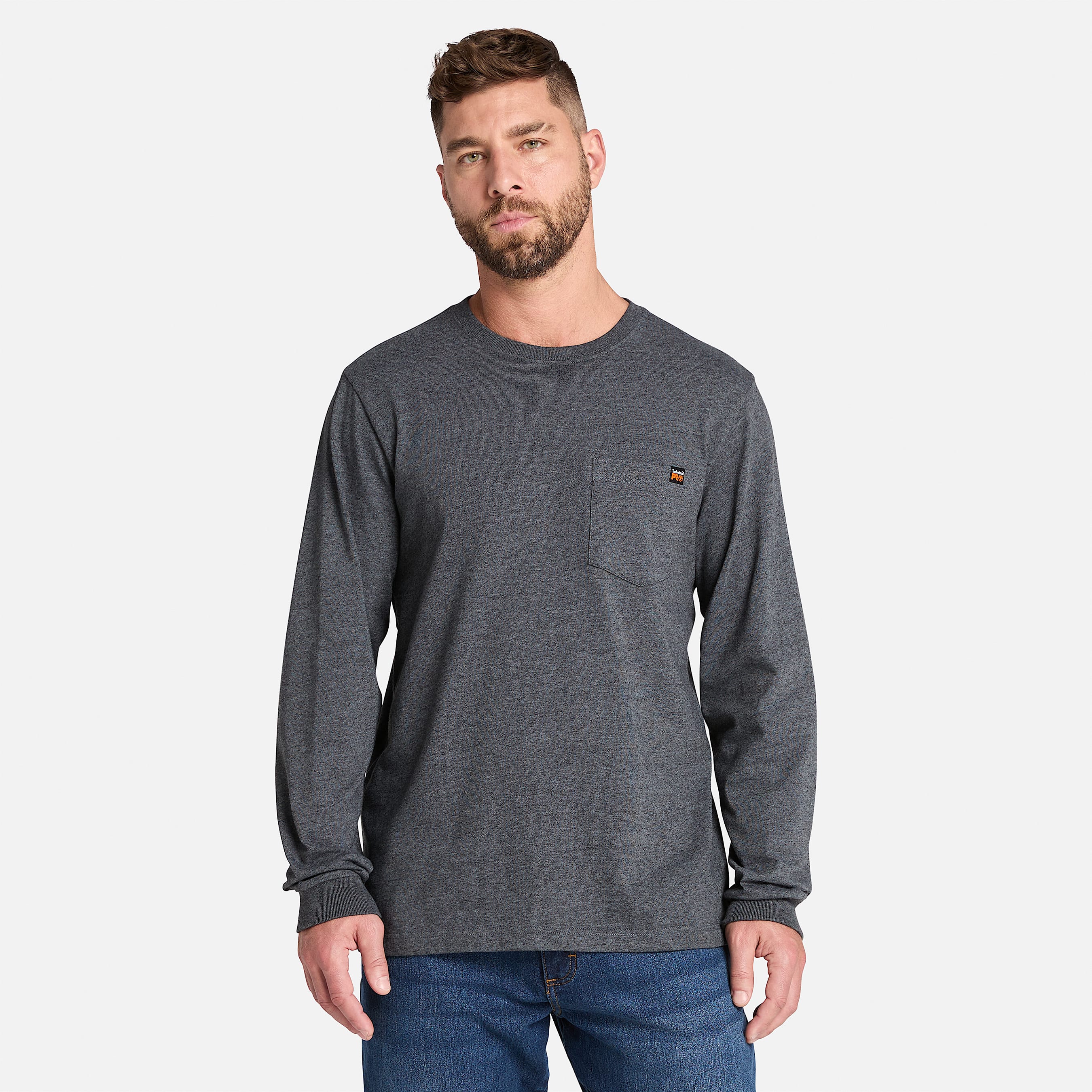 RE ARRIVAL/再入荷 Men's Timberland PRO® Core Pocket Long-Sleeve T-Shirt トップス
