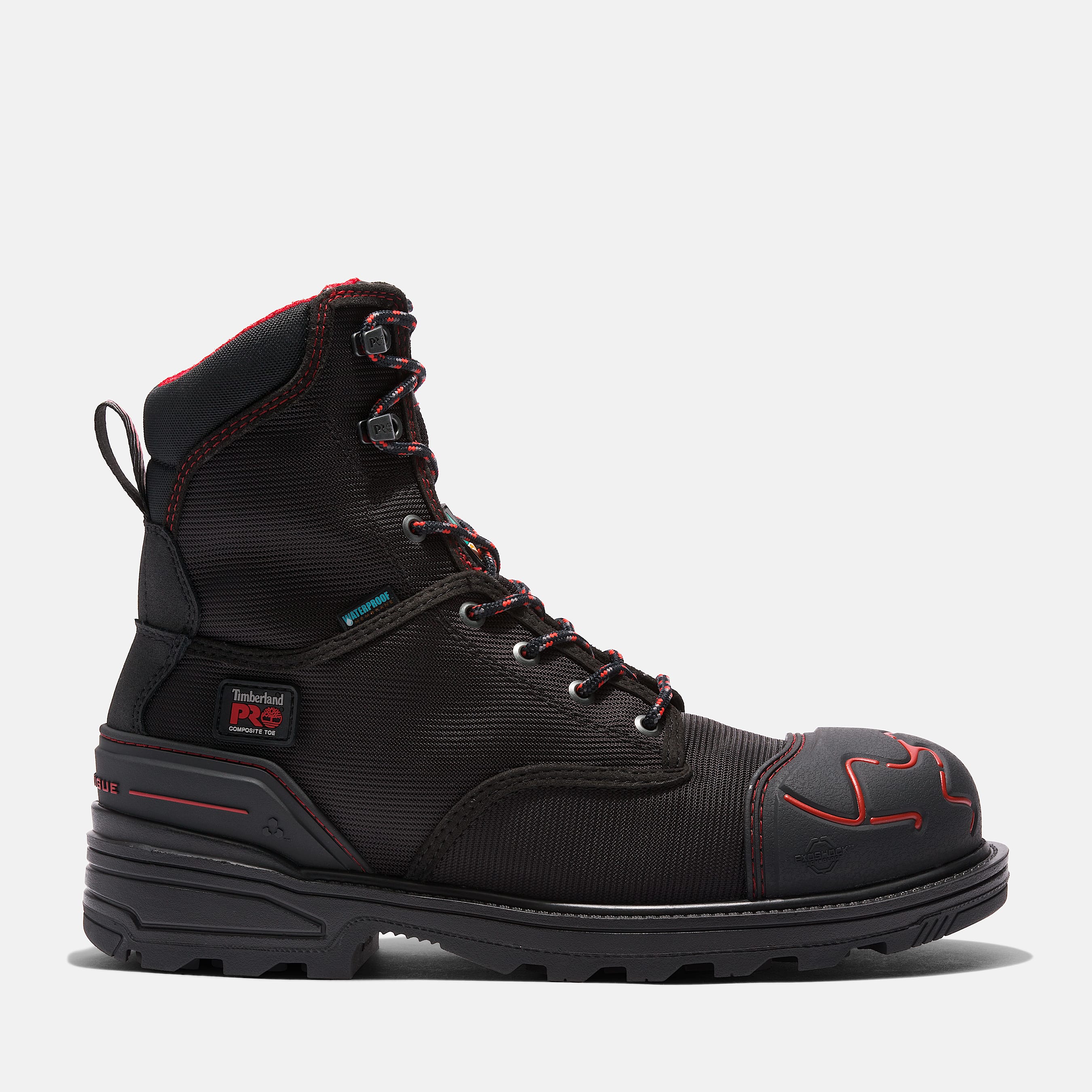 Men s Magnitude 8 Inch Waterproof Comp Toe Work Boots