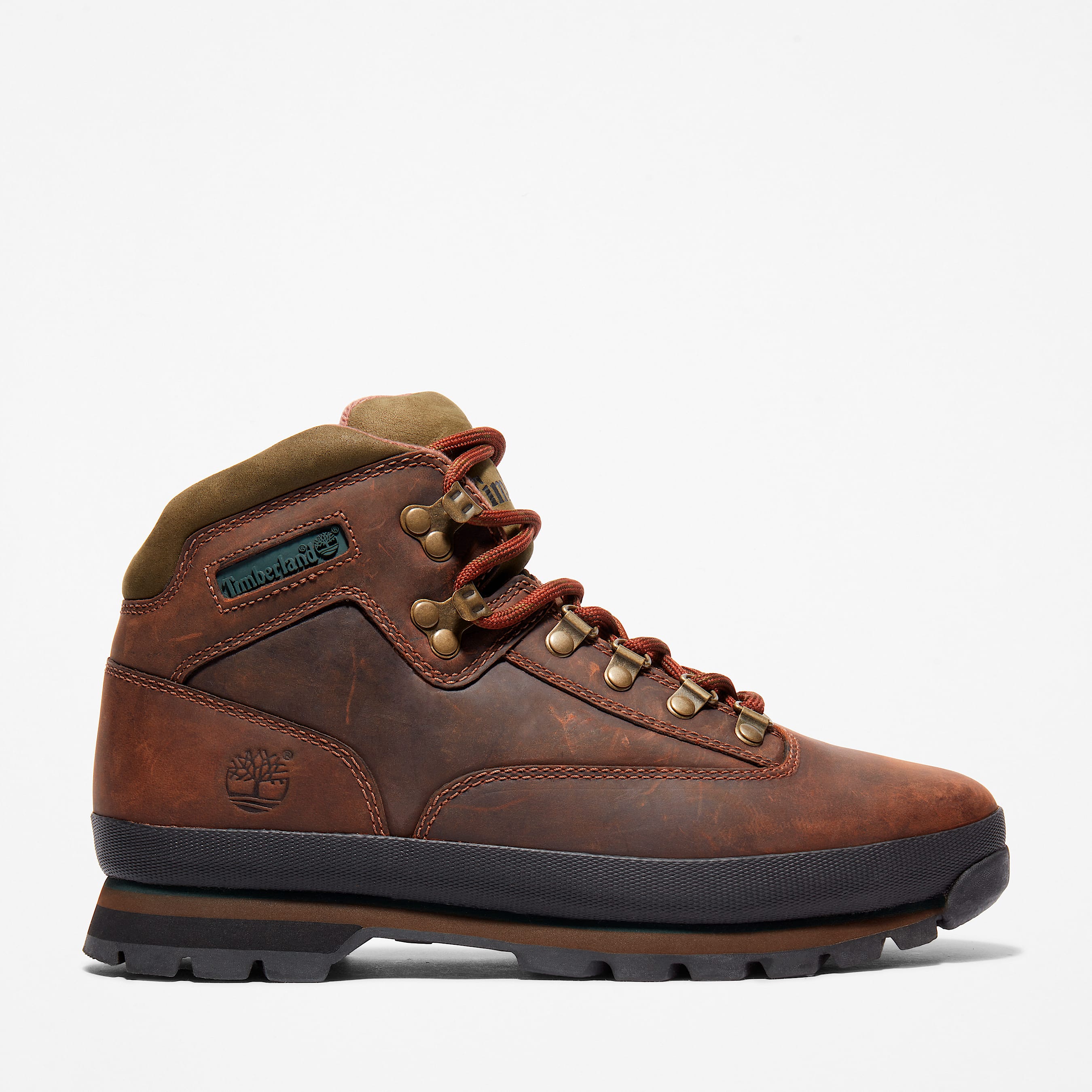 Timberland euro hiker black leather sales