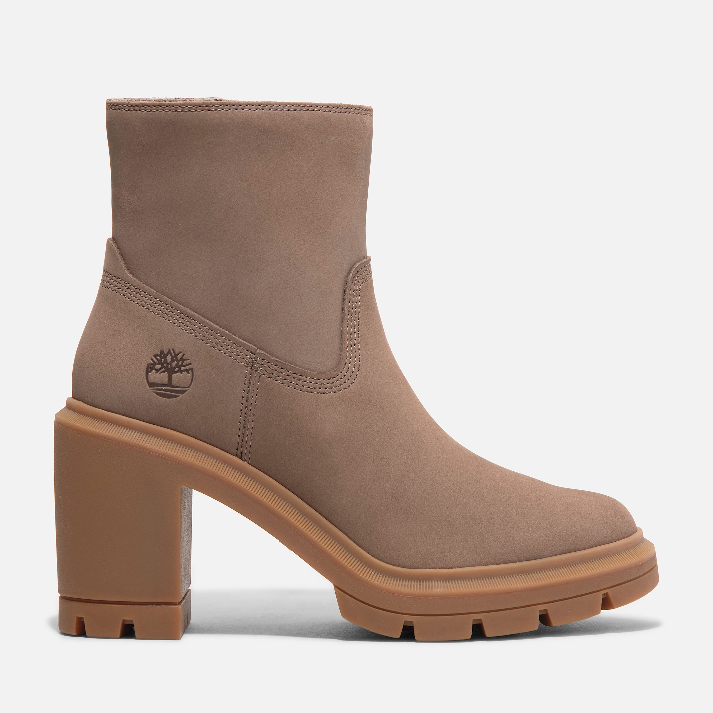 Black high heel timberlands deals