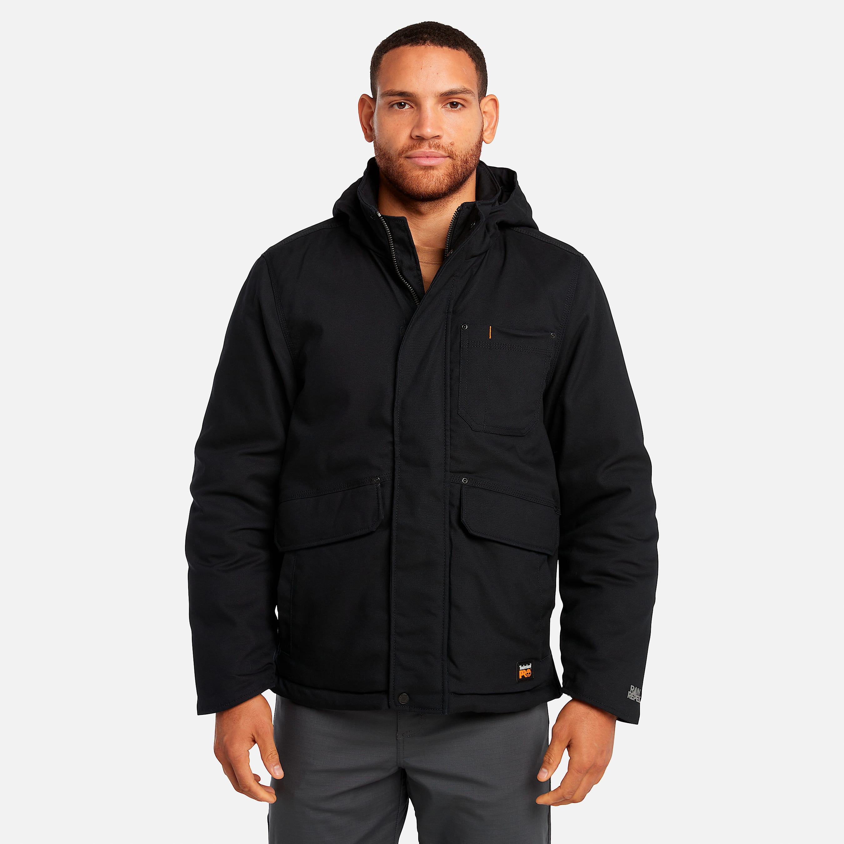 Men s Timberland PRO Ironhide Insulated Hooded Jacket