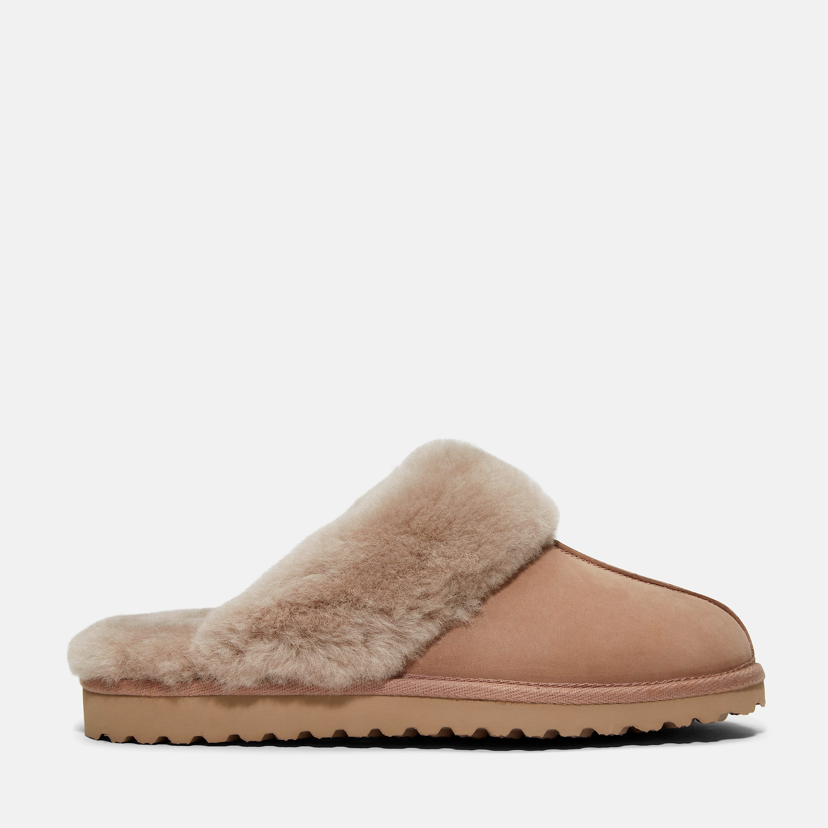 Women's shearling scuff slippers outlet