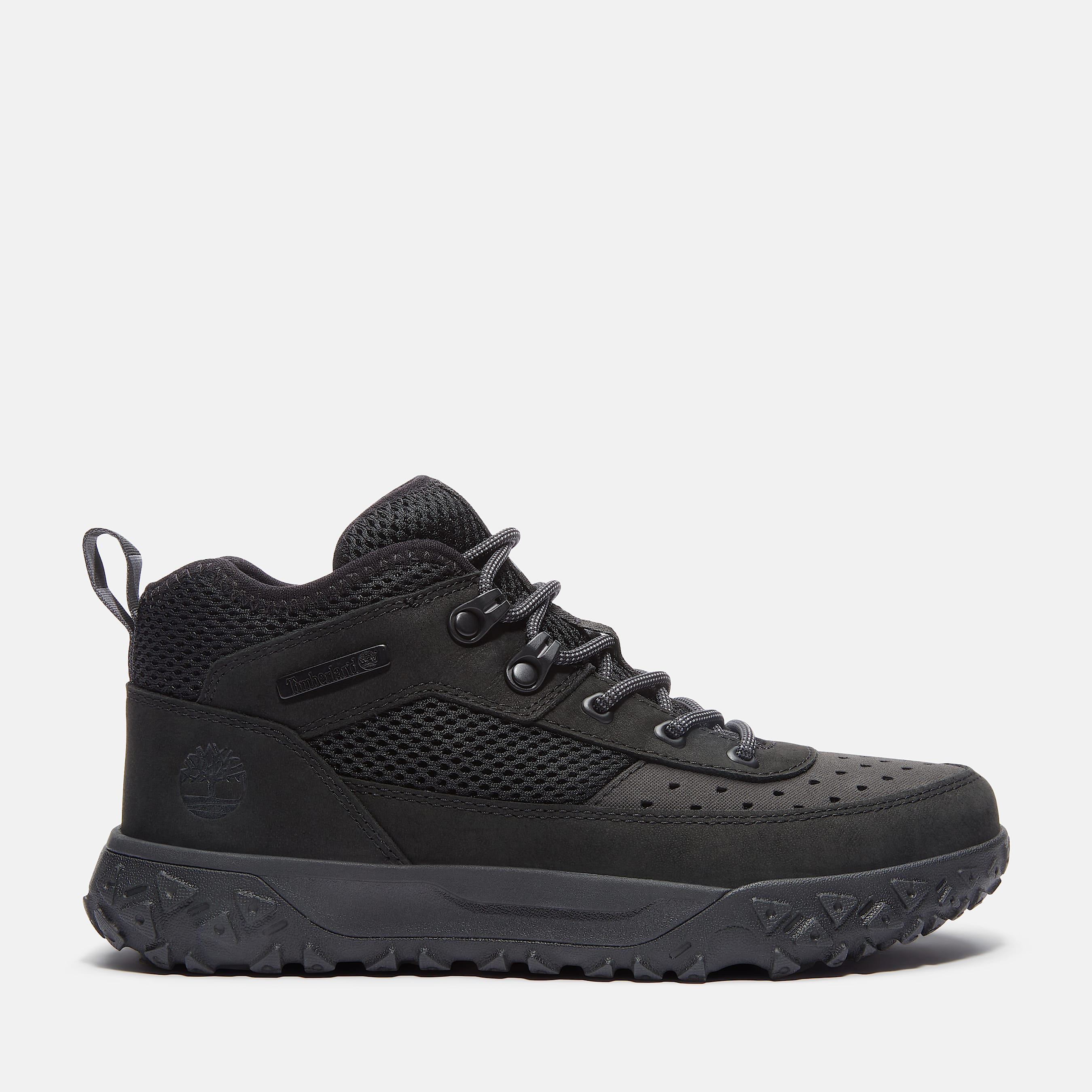 Black timberland boots youth online