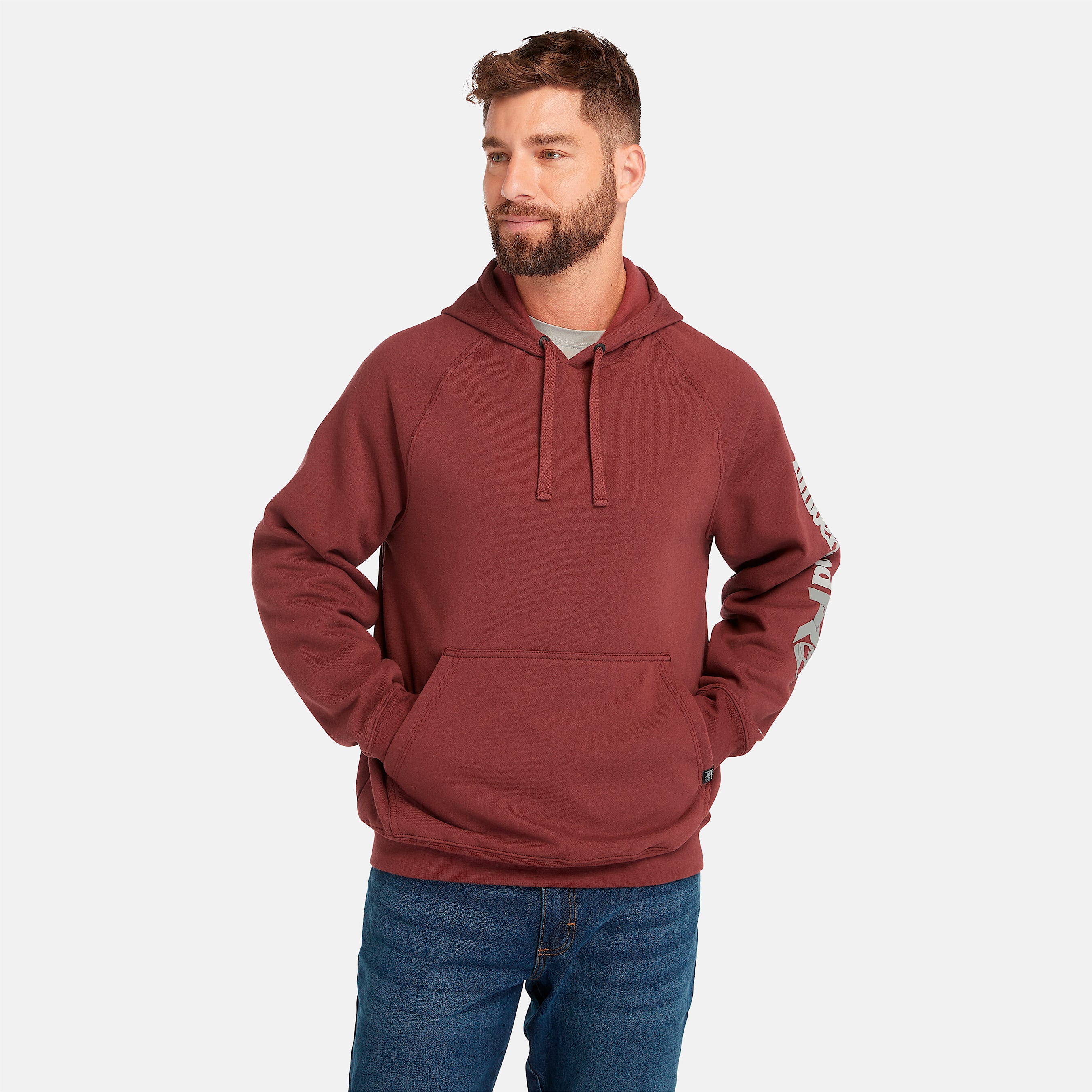 Burgundy timberland hoodie new arrivals