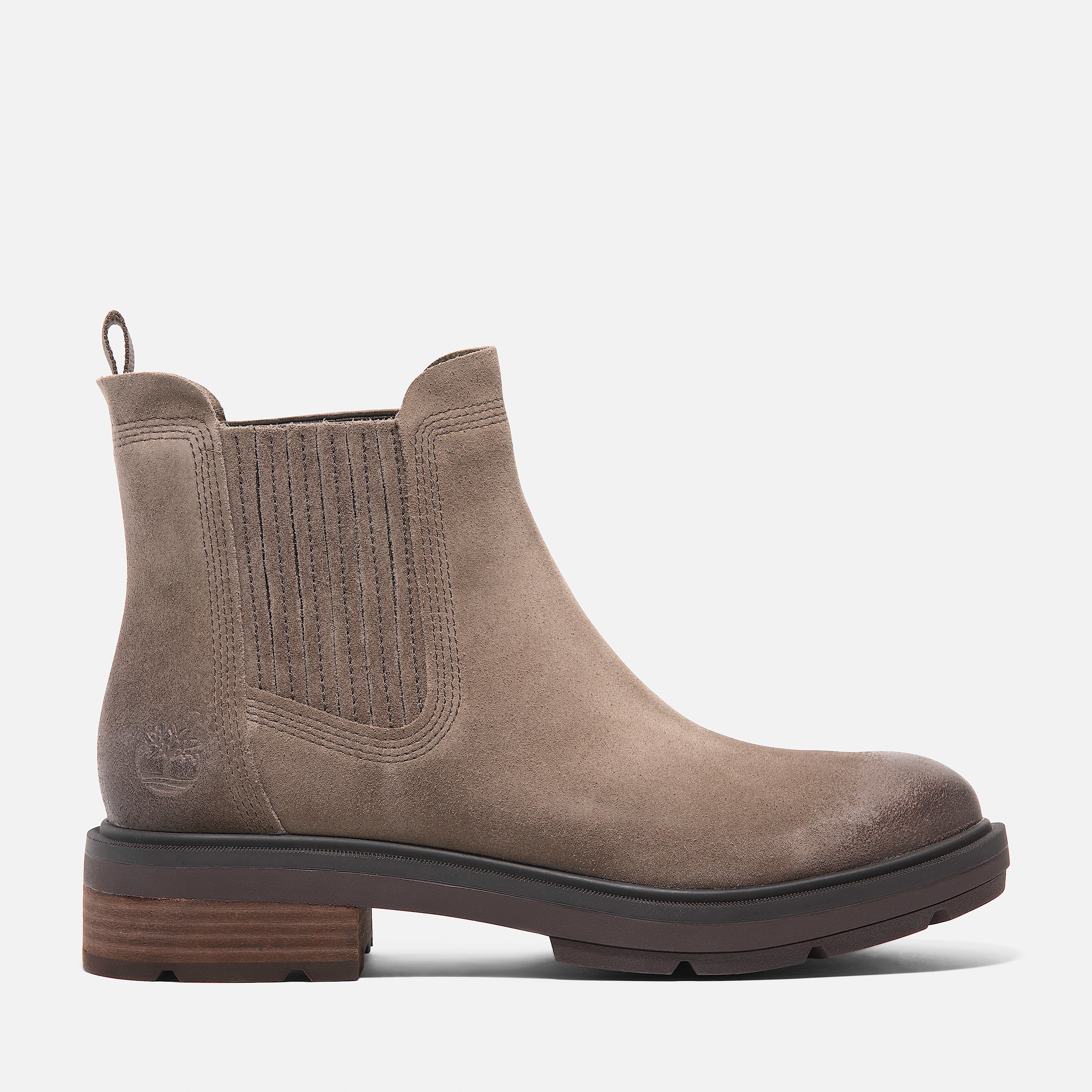 Grey suede chelsea boots womens 2025