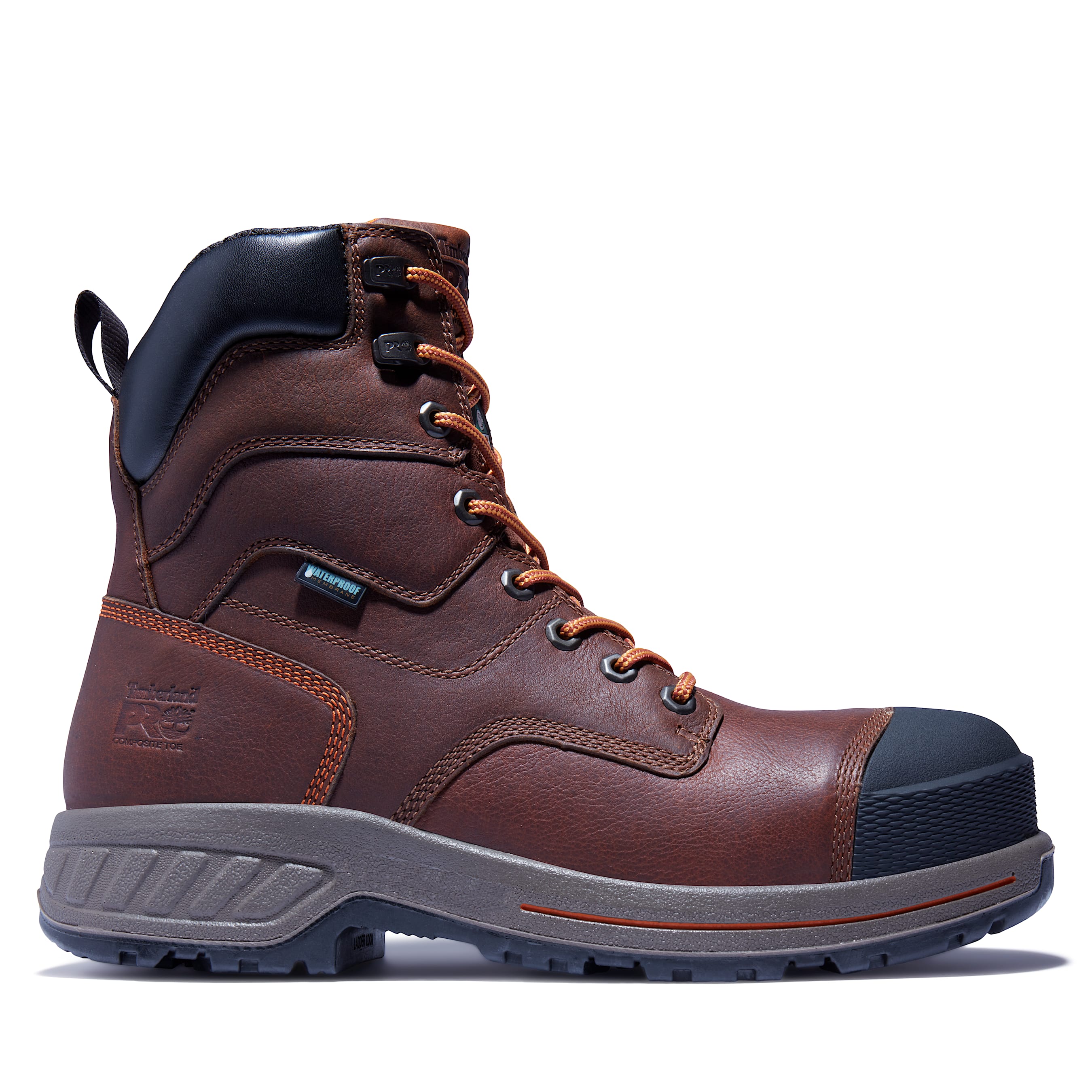Men s Magnitude 8 Inch Waterproof Comp Toe Work Boots