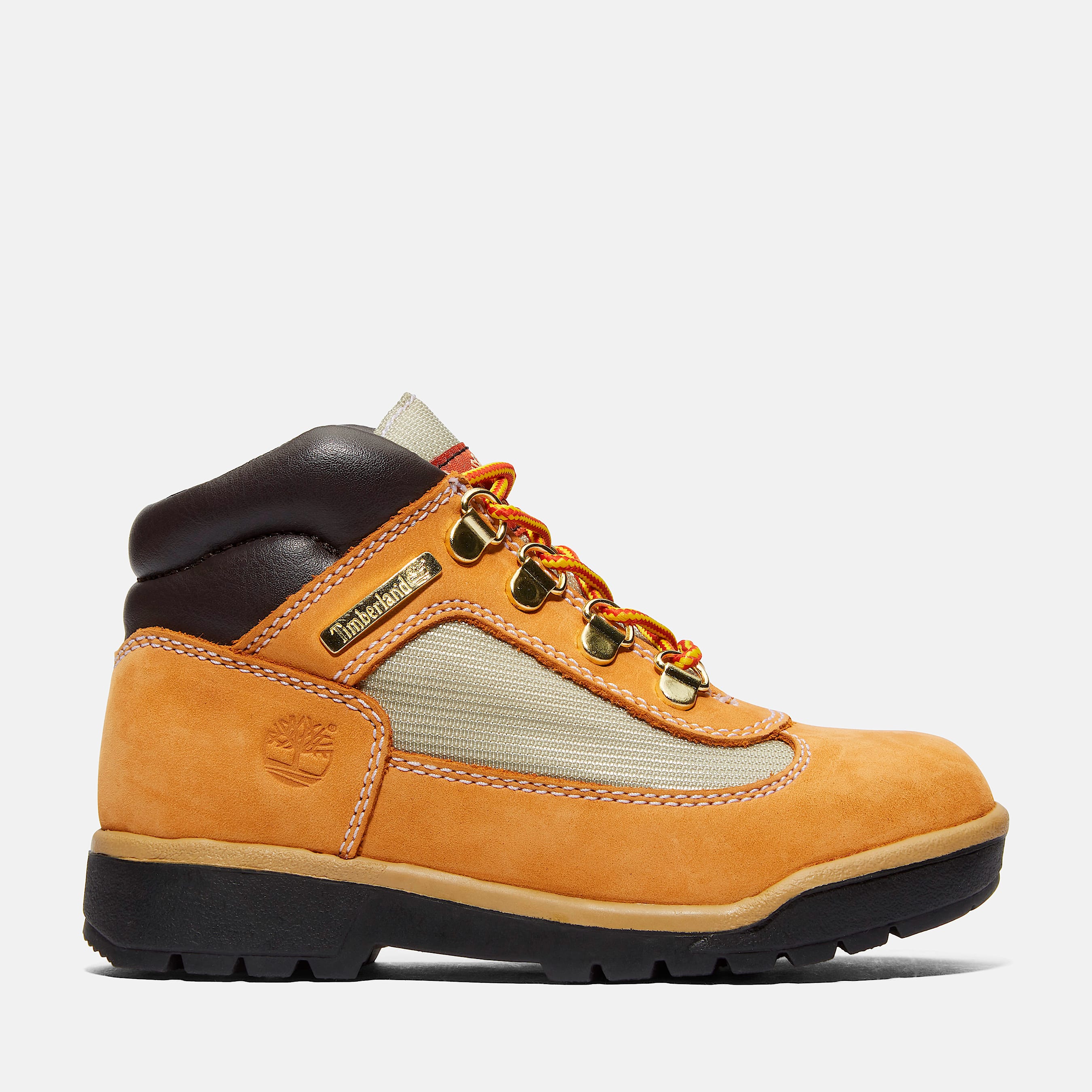 Youth Field Boots in Wheat Nubuck Leather Timberland US