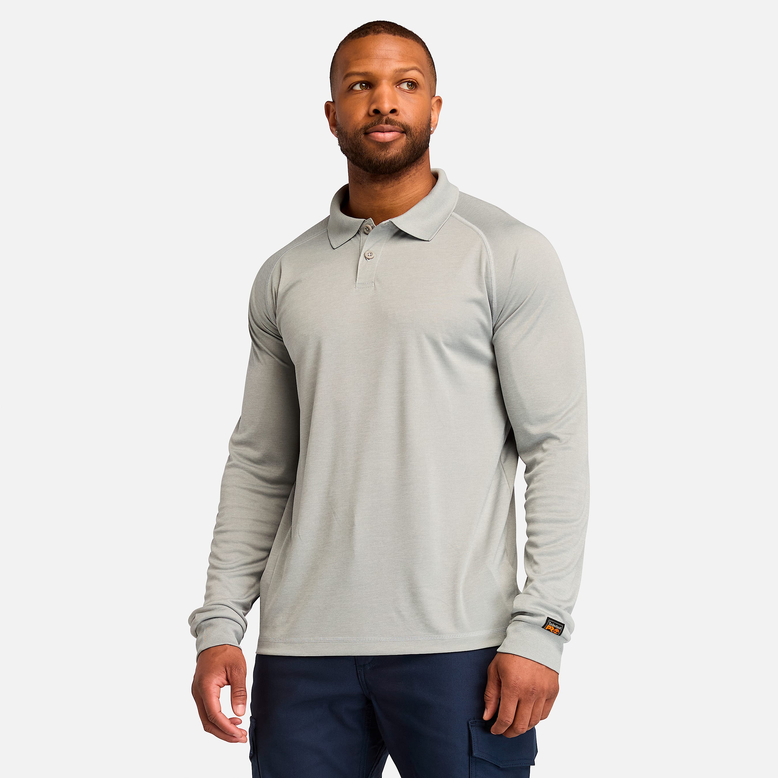 Men s Timberland PRO Wicking Good Long Sleeve Polo