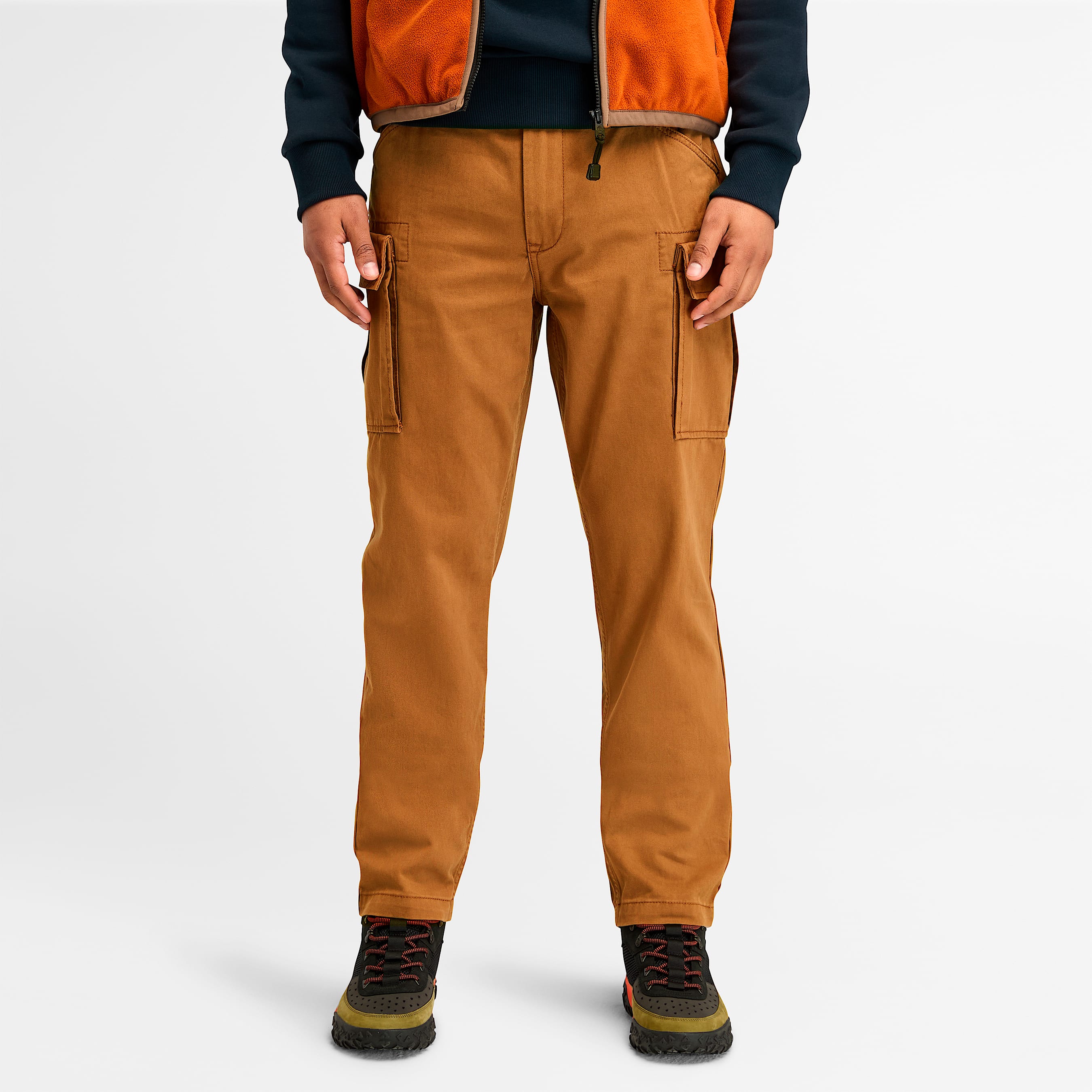 Wide-Leg Cargo Pant