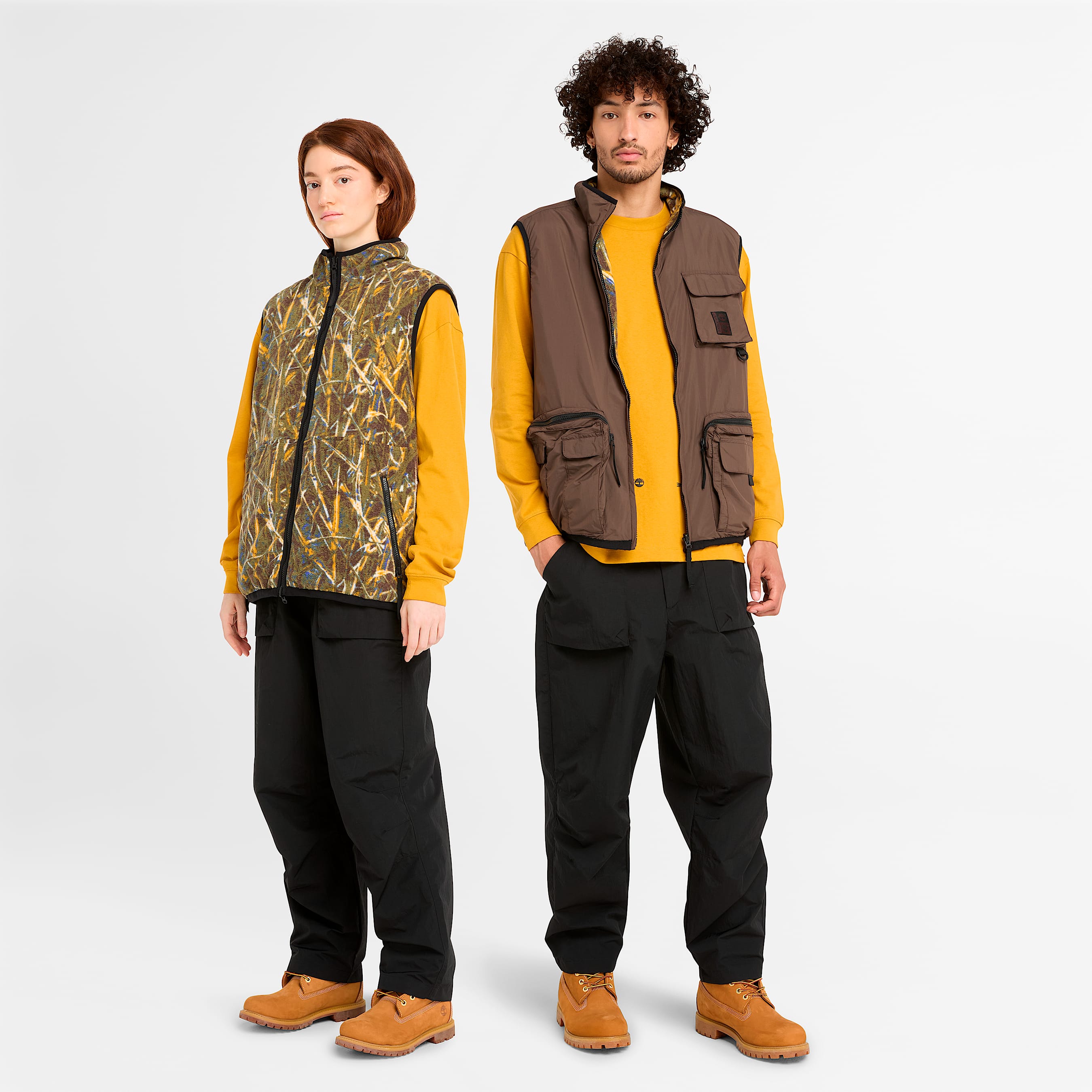 Chaleco de lona para hombre Gritman con forro polar
