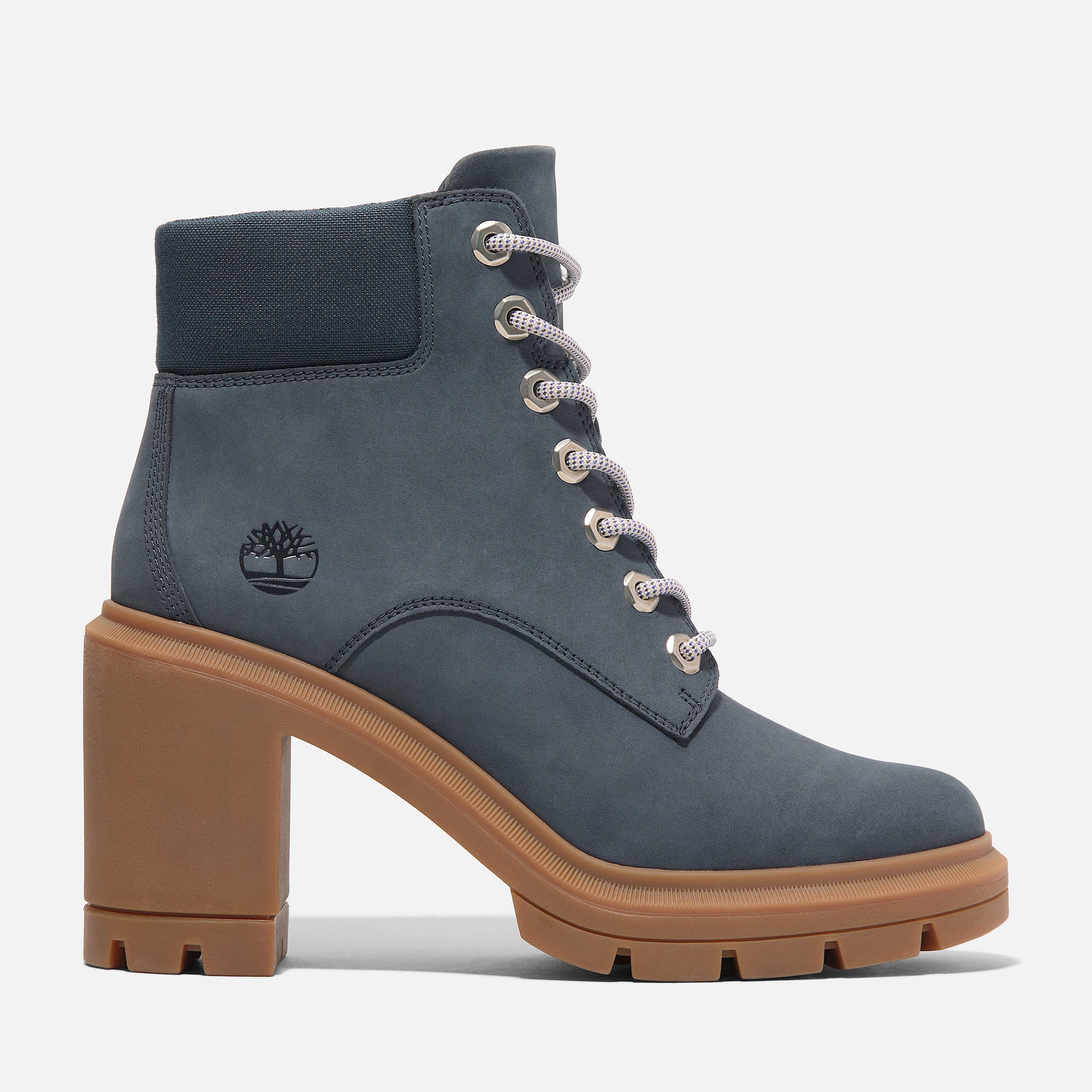 Timberland chunky heel boots cheap
