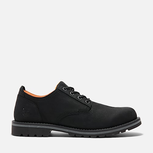 靴 Timberland AuthenticHandsewn3eyeBlackout Men's Timberland® Authentic 3-Eye Lug Handsewn Boat Shoe
