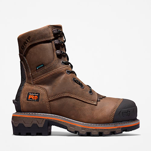 JCR ティンバルベル Men's Evergreen Logger Composite Toe Waterproof Work Boot