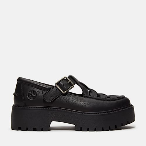 Women's Stone Street Platform Buckle Shoe
