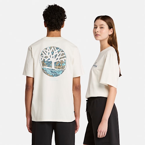 EiDER★23SS UNI TREE GRAPHIC T-SHIRT_3色 Illustrated-Tree-Logo-Back-