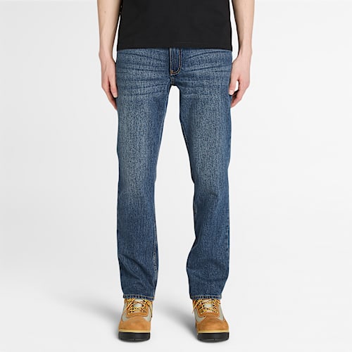 Men's Sandown Embroidered Denim Pant