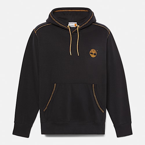 Timberland Tree Logo Hoodie - Black/Wheat | Timberland US