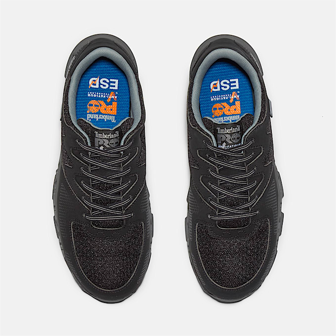 Sneakers de trabajo Powertrain Alloy Toe para hombre TBL NegroGris ALT2