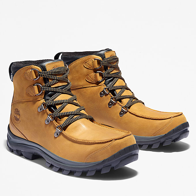 Mens Chillberg Waterproof Hiking Boot TBL Wheat Nubuck ALT4