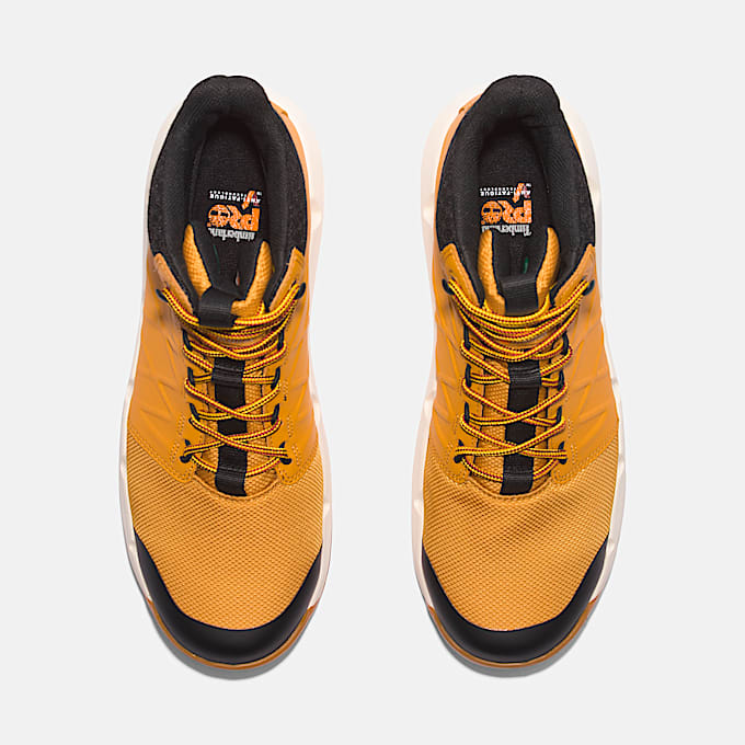 Mens Timberland PRO Morphix Outdoor 6 Waterproof CompToe Work Boot TBL Wheat ALT2