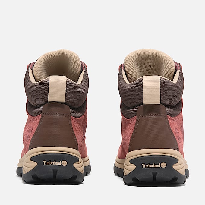 Botte de randonnée lacée imperméable White Ledge à tige mi-haute pour femmes