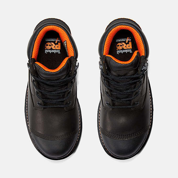 Mens Boondock 6 Composite Toe Waterproof Work Boot TBL Black ALT2