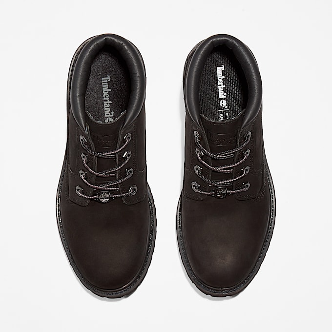 Womens Nellie Waterproof Chukka TBL Black Nubuck ALT2