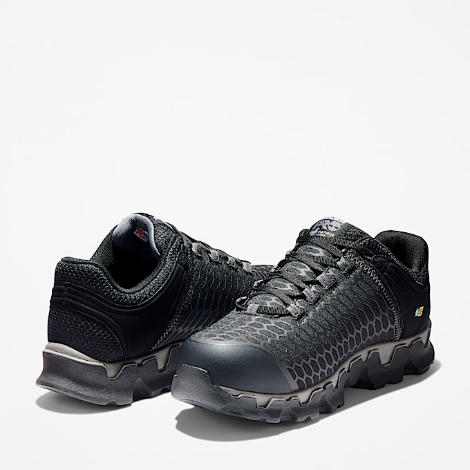 Mens Timberland PRO Powertrain Sport Alloy Toe Work Sneaker TBL Black ALT5