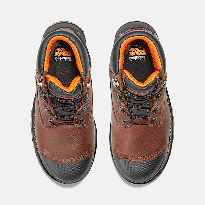 Bota de trabajo impermeable con puntera de material compuesto Boondock 6 para hombre TBL Marrn ALT2