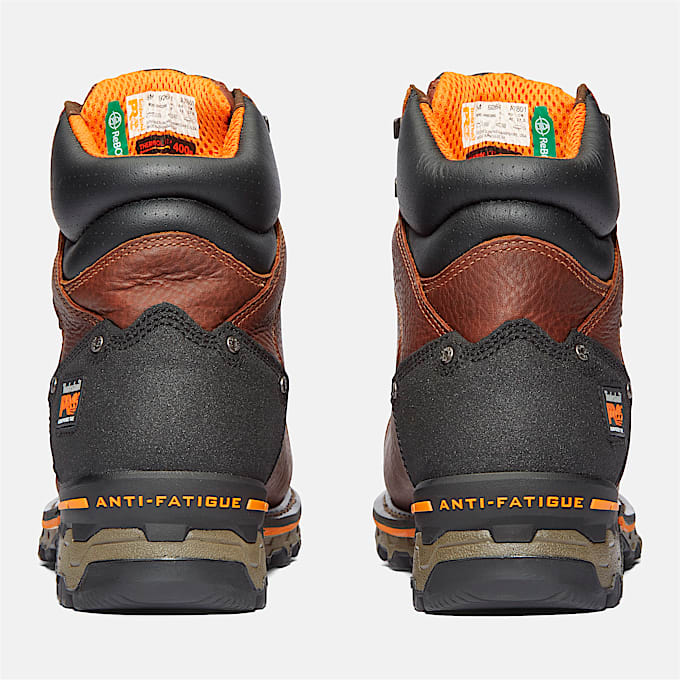 Bota de trabajo impermeable con puntera de material compuesto Boondock 6 para hombre TBL Marrn ALT5