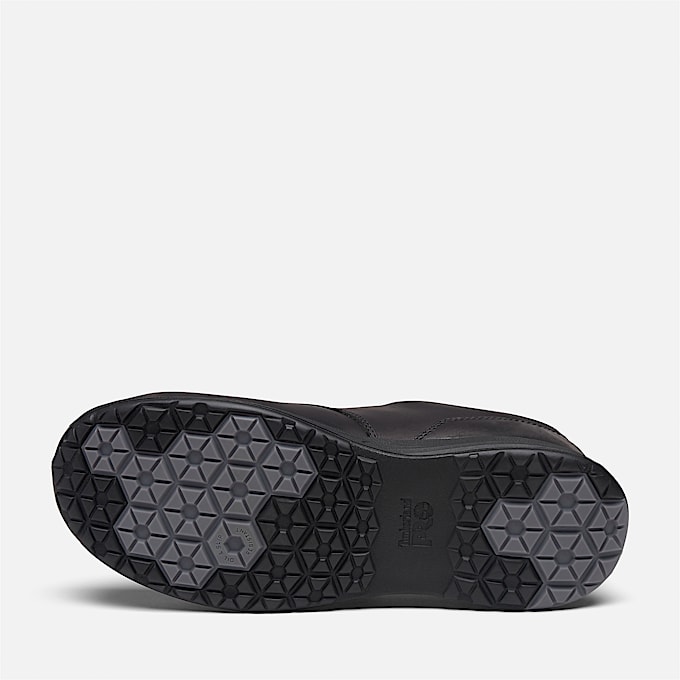 Mens Drivetrain Casual Composite Toe Work Shoe TBL Black FullGrain Leather ALT3