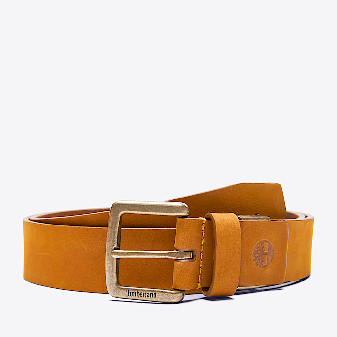 Cinturn de piel para hombre Brookton de 40 mm cortable a medida TBL Trigo HERO