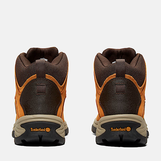 Mens White Ledge Mid Waterproof Hiking Boot TBL Wheat ALT5