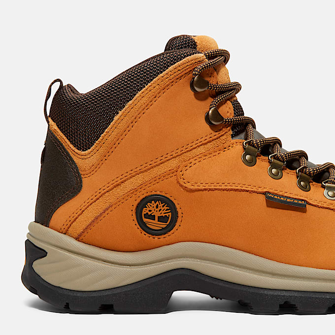 Mens White Ledge Waterproof Hiking Boot TBL Wheat ALT7