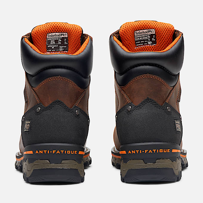 Mens BOA Boondock CSA 6 Composite Toe Work Boot TBL Medium Brown FullGrain ALT5