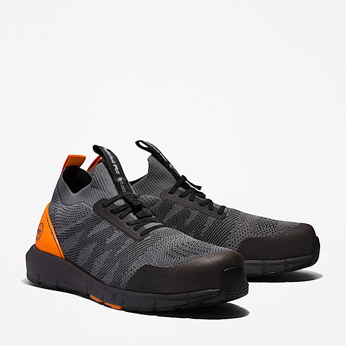 Sneaker de trabajo para hombre Radius con Composite Toe TBL GrisNaranja ALT5