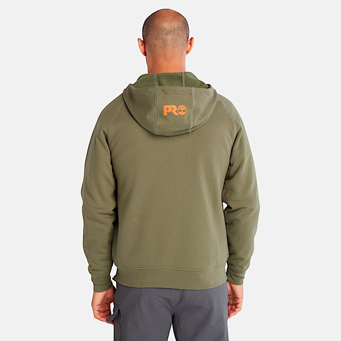 Mens Timberland PRO Hood Honcho Sport ZipFront Hoodie TBL Olive Night ALT9