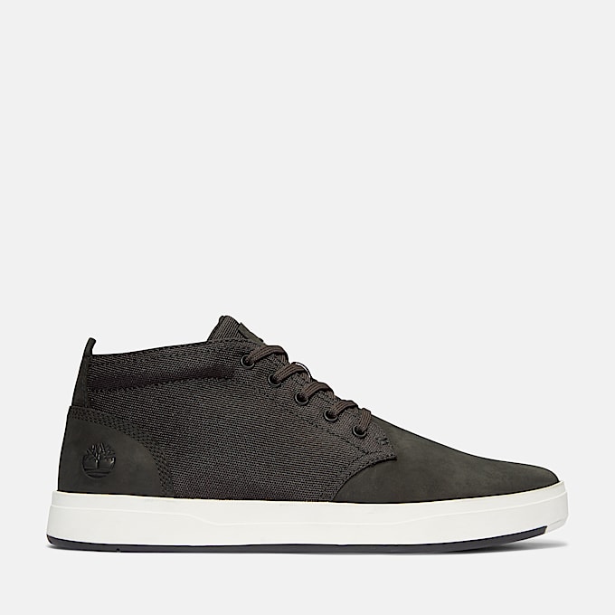 Chukka Davis Square pour hommes TBL Nubuck noir HERO