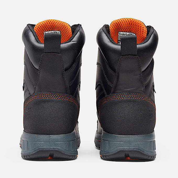 Botte de travail impermable Timberland PRO Endurance HD 8 po avec protgemtatarse et embout en composite pour hommes TBL Noir ALT5