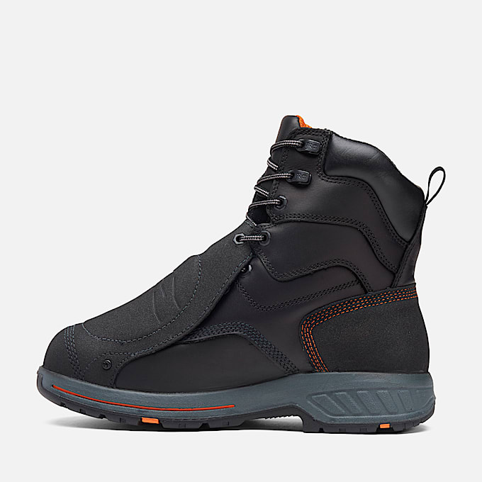 Botte de travail impermable Timberland PRO Endurance HD 8 po avec protgemtatarse et embout en composite pour hommes TBL Noir ALT6