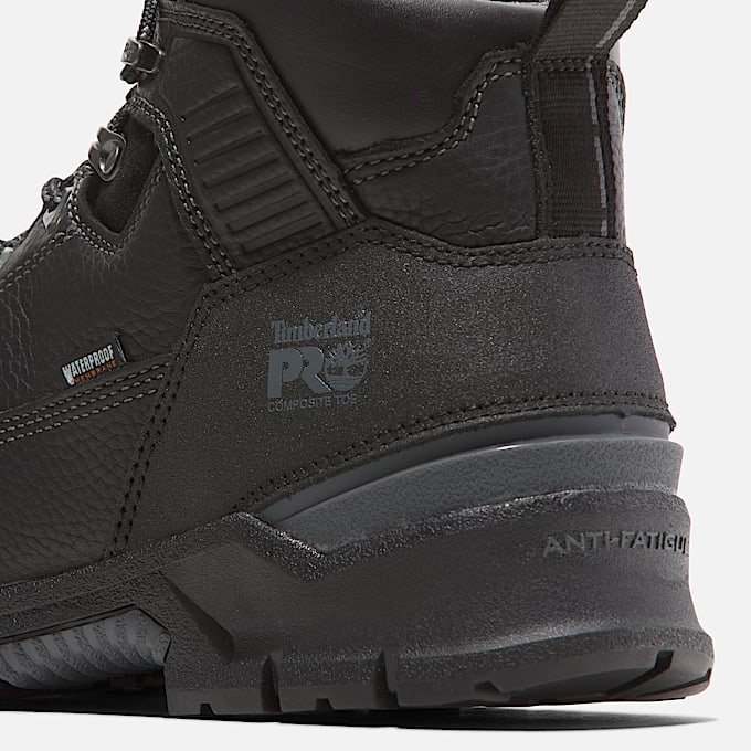 Mens Endurance EV CSA 6 Composite Toe Waterproof Work Boot TBL BlackGrey ALT7