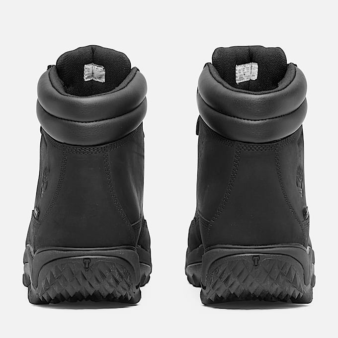 Mens Rime Ridge Waterproof Mid Boot TBL Black Nubuck ALT5