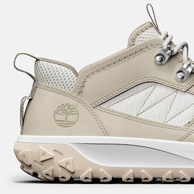 Womens GreenStride Motion 6 Sneaker TBL White Nubuck ALT7