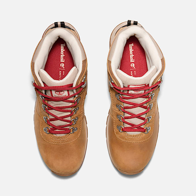 Womens Mt Maddsen Mid LaceUp Waterproof Hiking Boot TBL Wheat FullGrain ALT2