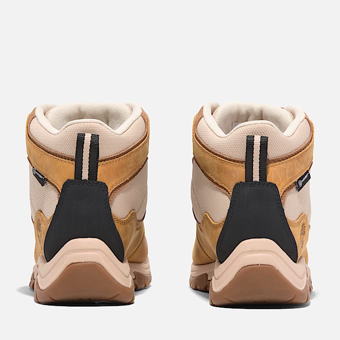 Womens Mt Maddsen Mid LaceUp Waterproof Hiking Boot TBL Wheat FullGrain ALT5