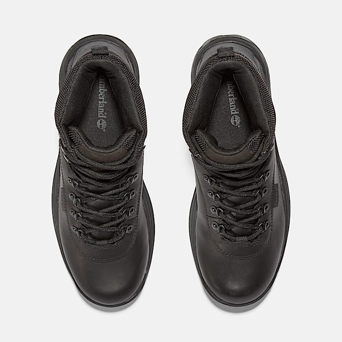 Mens White Ledge Waterproof Hiking Boot TBL Black ALT2