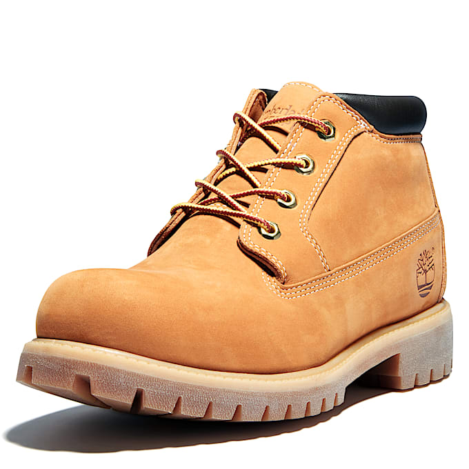 Mens Timberland Heritage Mid Waterproof Chukka Boot TBL Wheat ALT8