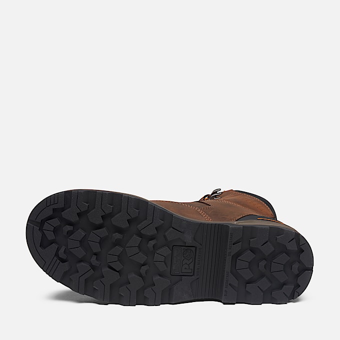 Botte de travail impermable Magnitude 8Inch  embout en composite pour hommes TBL Brun Magnitude ALT3